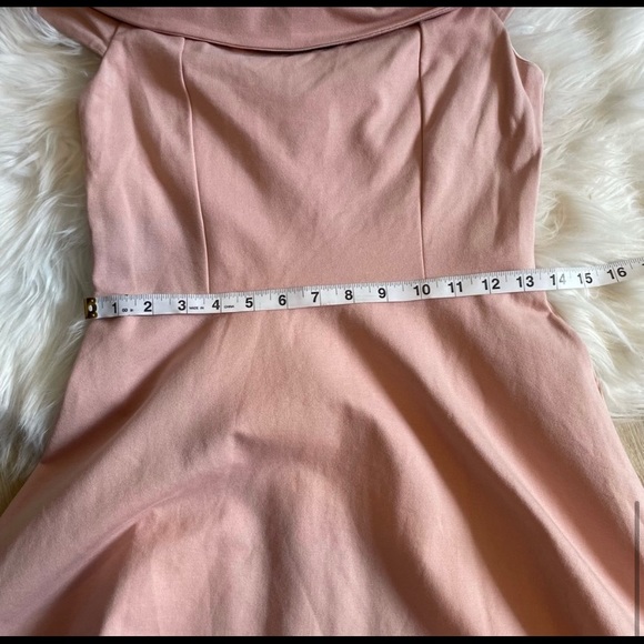 Lulu's Blush Off The Shoulder Dress - Picture 4 of 10